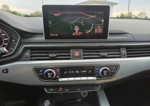 Audi A4 cena 109900 przebieg: 58000, rok produkcji 2019 z Gostyń małe 704